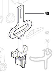 Bosch Ersatzhubstange Nr. 2600780173 für GST 18 V-LI